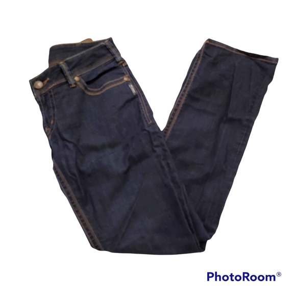 Silver jeans Suki midrise straight leg dark wash jeans w32 l32 - Picture 1 of 6